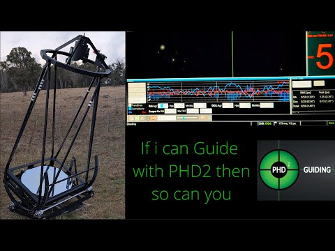 PHD2 guiding with my GoTo Dobsonian