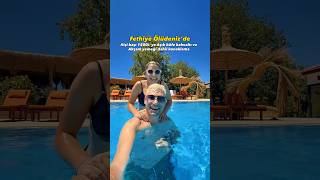 Ölüdeniz’de 1500₺’ye kahvaltı ve akşam yemeği dahil otel mi😮 #otel #travel #muğl