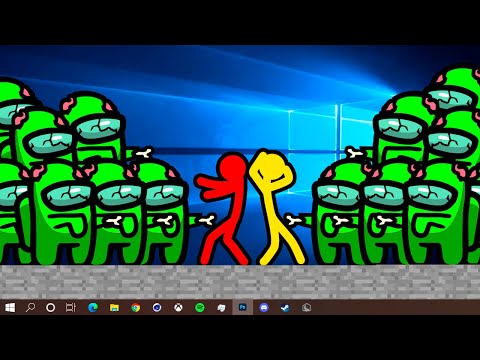 Stickman VS Minecraft: Zombie Invasion 3 - AVM Shorts Animation