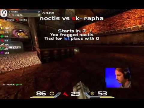 Rapha vs Noctis ESL GrandFinal GamesCom 2009 FULL QuakeLive 4k 1080p Commentary