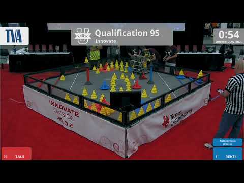2018 VEXU Innovate Q95 - TAL5 vs REKT1 - 0 to 102