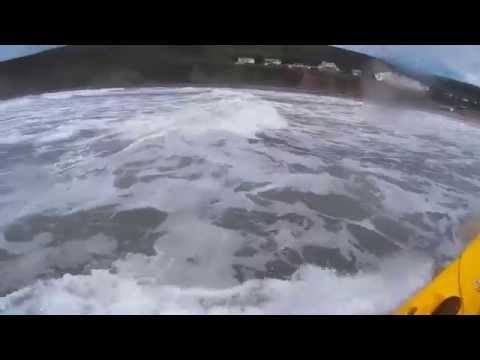Surfing nomad feelfree sit on top kayak