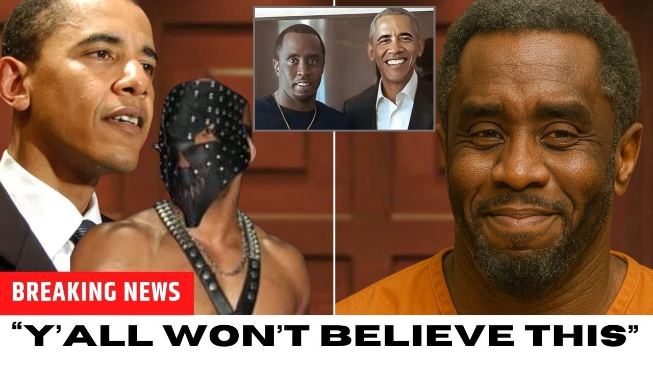 1 MINUTE AGO: Obama DRAGGED INTO DIDDY'S FREAK-OFF