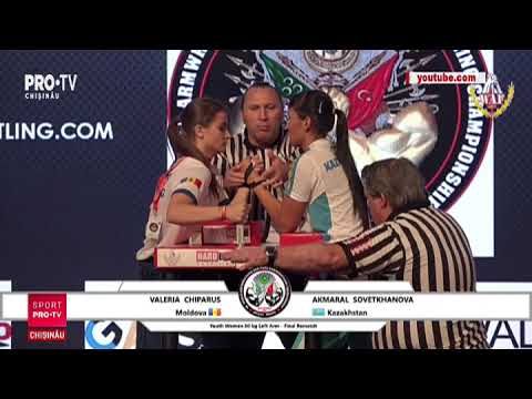 Valeria Chiparus si Mihaela Lazari au devenit campioane mondiale la armwrestling