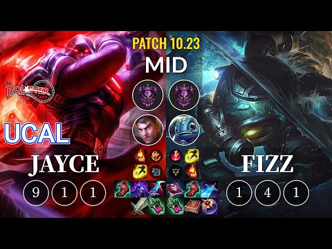 KT Ucal Jayce vs Fizz Mid - KR Patch 10.23