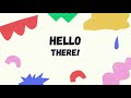 Hello There - Elementary Music Class Welcome Song
