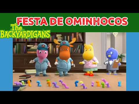 Os Backyardigans - Festa de Ominhocos (Tayrone, Uniqua, Tasha e Pablo) Clips Musicais