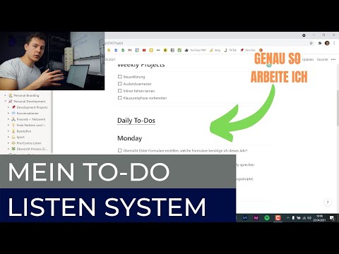 10x mehr schaffen - mein ToDo-Listen System [+Vorlage]
