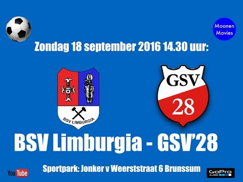 BSV Limburgia-GSV'28 18-09-2016