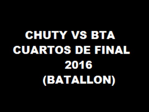 CHUTY VS BTA Cuartos Final Nacional España 2016 ¦ Red Bull Batallas de los Gallos