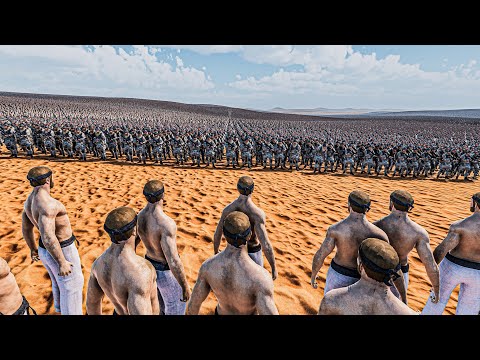 CAN 1000 CHUCK NORRIS STOP 1 MILLION MODERN SOLDIERS? - Ultimate Epic Battle Simulator 2 UEBS 2