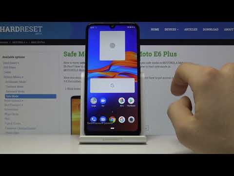 Как войти в безопасный режим Motorola Moto e6 plus! Как удалить вирус!