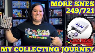 Finally…I ADDED MORE SUPER NINTENDO GAMES! My Collecting Journey - Full SNES Set 249/721!