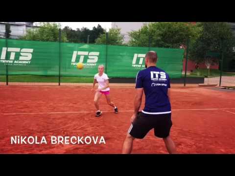 ITS Tennis conditioning/Tennis reaction drill with med ball