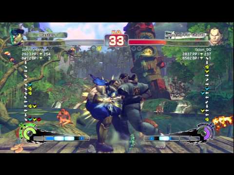 JohnryHenson (M.Bison) Vs Ixion_90 (Dan) SSF4 AE Ranked Matches - PSN