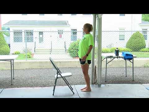 YOGA with Jen Tetreault at Spencer Senior Center, Spencer, MA, Aug. 25, 2020