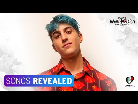 Doan's Worldvision Song Contest 21 - Songs Revealed