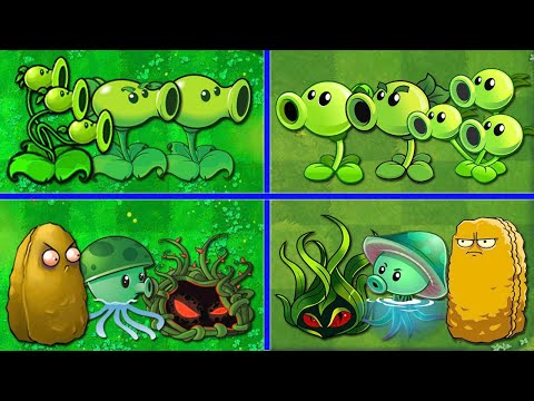 Random 10 Team Plants PVZ 1 vs PVZ 2  - Who Will Win? - Team Plant vs Team Plant