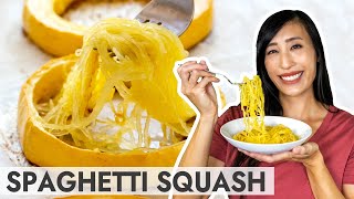 How to Cut and Cook Spaghetti Squash