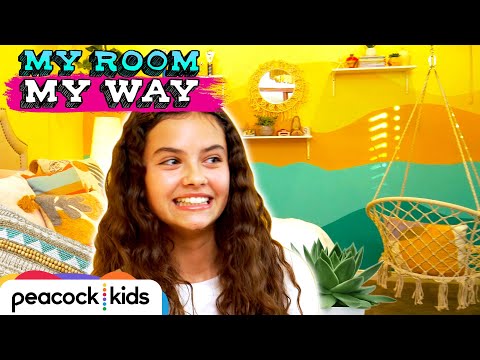 This Teen's New Bedroom is Giving Beach Bungalow Vibes | Kids Room Makeover | MY ROOM MY WAY