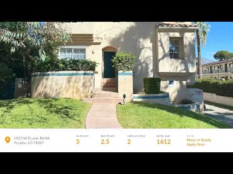 3 Bedroom home for leasing in Arcadia property video