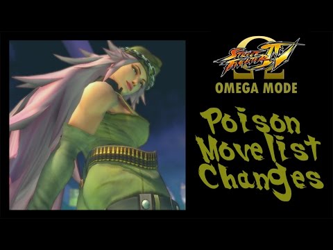USFIV: Omega Mode - Poison Move List Changes
