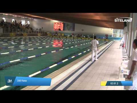 Serie 3 dei 200 Rana  Assoluti Femmine Master - Campionati Regionali Master 2015 VENETO e FRIULI VG