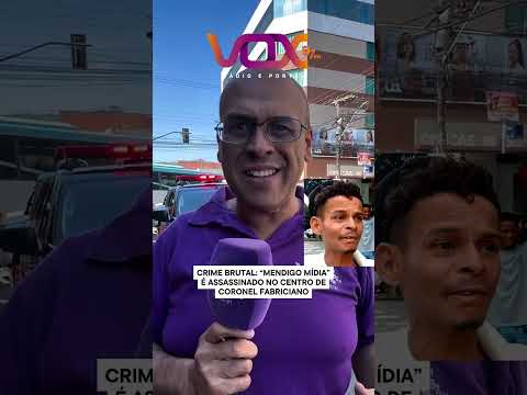 URGENTE 🚨 HOMEM É MORTO NO CENTRO DE FABRICIANO! #Fabriciano #Urgente #VOX97fm