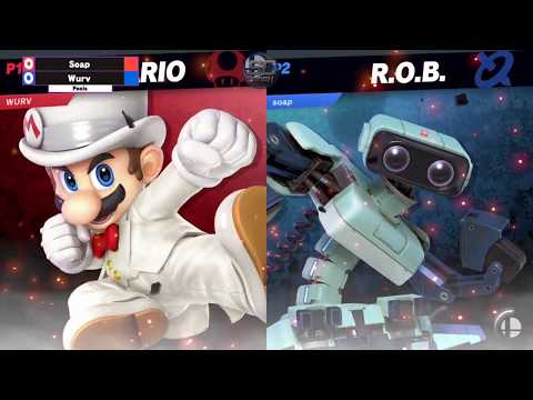 Dare 2 Dair - Soap (Mario VS) Wurv (R.O.B.) - SSBU Winners [Game 2]