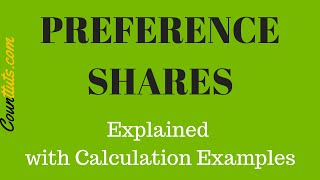 Preference Shares | Cost of preference shares Calculation Examples
