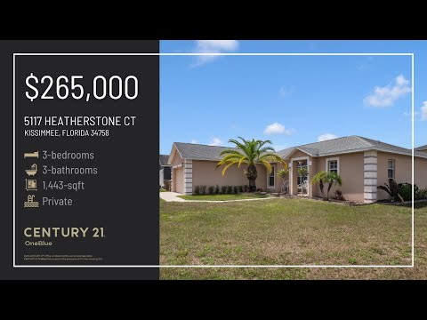 5117 Heatherstone Court, Kissimmee, FL 34758