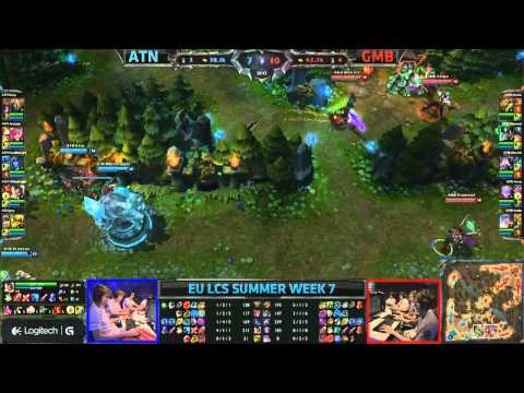 Gambit Gaming (GMB) vs Alternate (ATN) jungle Karma vs Vi || EU LCS Summer 2013 W7D2 || Full Game HD