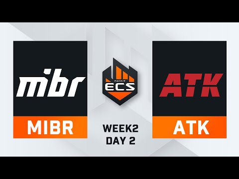 MIBR vs ATK - Map 2 - Dust 2 (ECS Season 8 - Week 2 - DAY2)