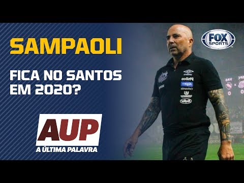 SAMPAOLI FICA NO SANTOS EM 2020? PVC dá informação importante sobre futuro do técnico argentino