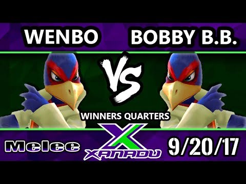 S@X 220 Melee - Wenbo (Falco) Vs. Bobby Big Ballz (Falco) - Smash Melee Winners Quarters - SSBM