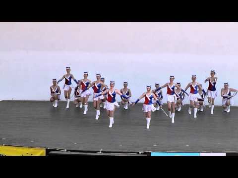 Pražské mažoretky - Pódiová formace 2015