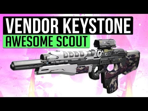 Destiny | KEYSTONE 01! - Vendor Roll of The Week - PvE Scout Rifle 25th April - 2nd May 2017!