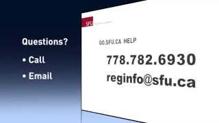 How to search/browse for classes -- SFU