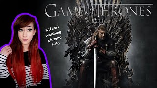 Watching Game of Thrones for the first time