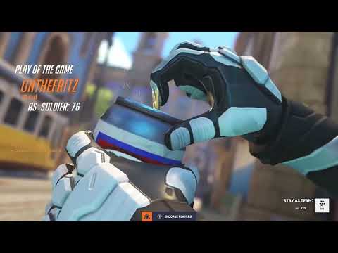 44% ACCURACY! OVERWATCH 2 SOLDIER 76 GAMEPLAY CONSOLE [SEASON 5 DIAMOND RANK]