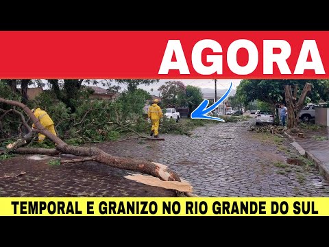 🚨TEMPORAL e GRANIZO no RIO GRANDE DO SUL nesta quinta-feira 29/01/26 veja 