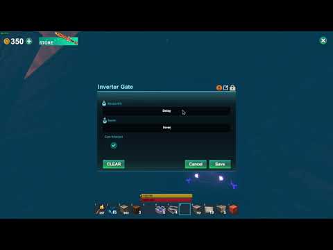 Lets play Creativerse (Making a self closing door without a sensor)