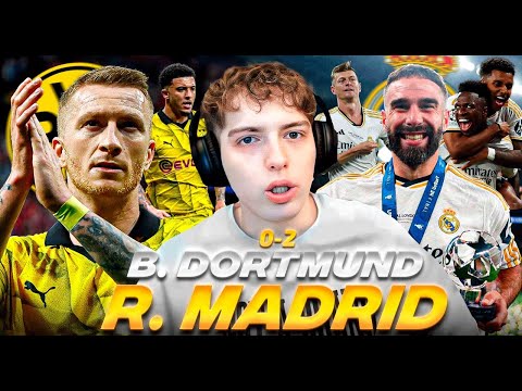 DAVOO XENEIZE REACCIONA A REAL MADRID 2 BORUSSIA DORTMUND 0 (2024) - FINAL CHAMPIONS LEAGUE