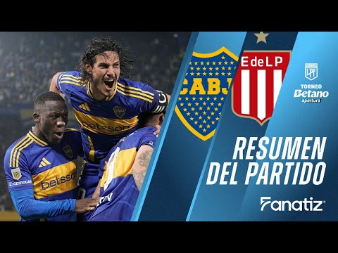 Boca Juniors 2-0 Estudiantes de La Plata - Resumen del Partido  | #TorneoApertura2025