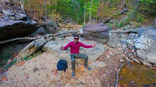 Solo Day Hike + Rock Climbing In Alabama !! | BleeqUp Ranger 4-in-1 Sports Camera Glasses