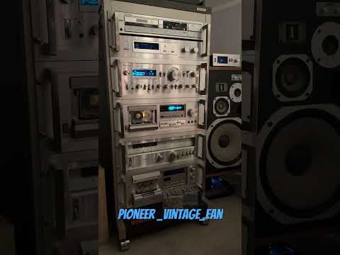 Pioneer sa-9800 Set Vintage 1979 Blue line / TDK Metal Ma-R