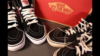Video thumbnail for FULL LIFE REVIEW: VANS Sk8 Hi by DevonReviewer