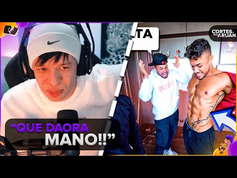 ARUAN REAGE: ESSA REAÇÃO NÃO TEM PREÇO!! MEUS AMIGOS VIRAM MEU SHAPE PÓS CAMPEONATO!💪(BRUNO BARRETO)