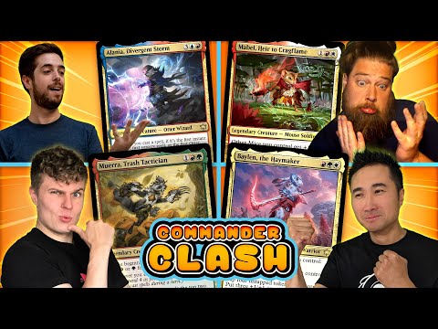 We Play Bloomburrow Rabbits vs Otters vs Mice vs Raccoons! | Commander Clash S16 E30