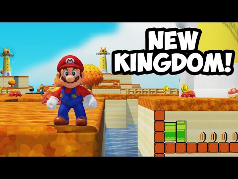 What if Mario Odyssey had a New Custom KINGDOM?!